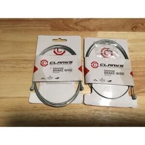 Two Clarks Galvanized Brake Wire Cable Brake Clk Wire Galv 1.5x2000 Univ